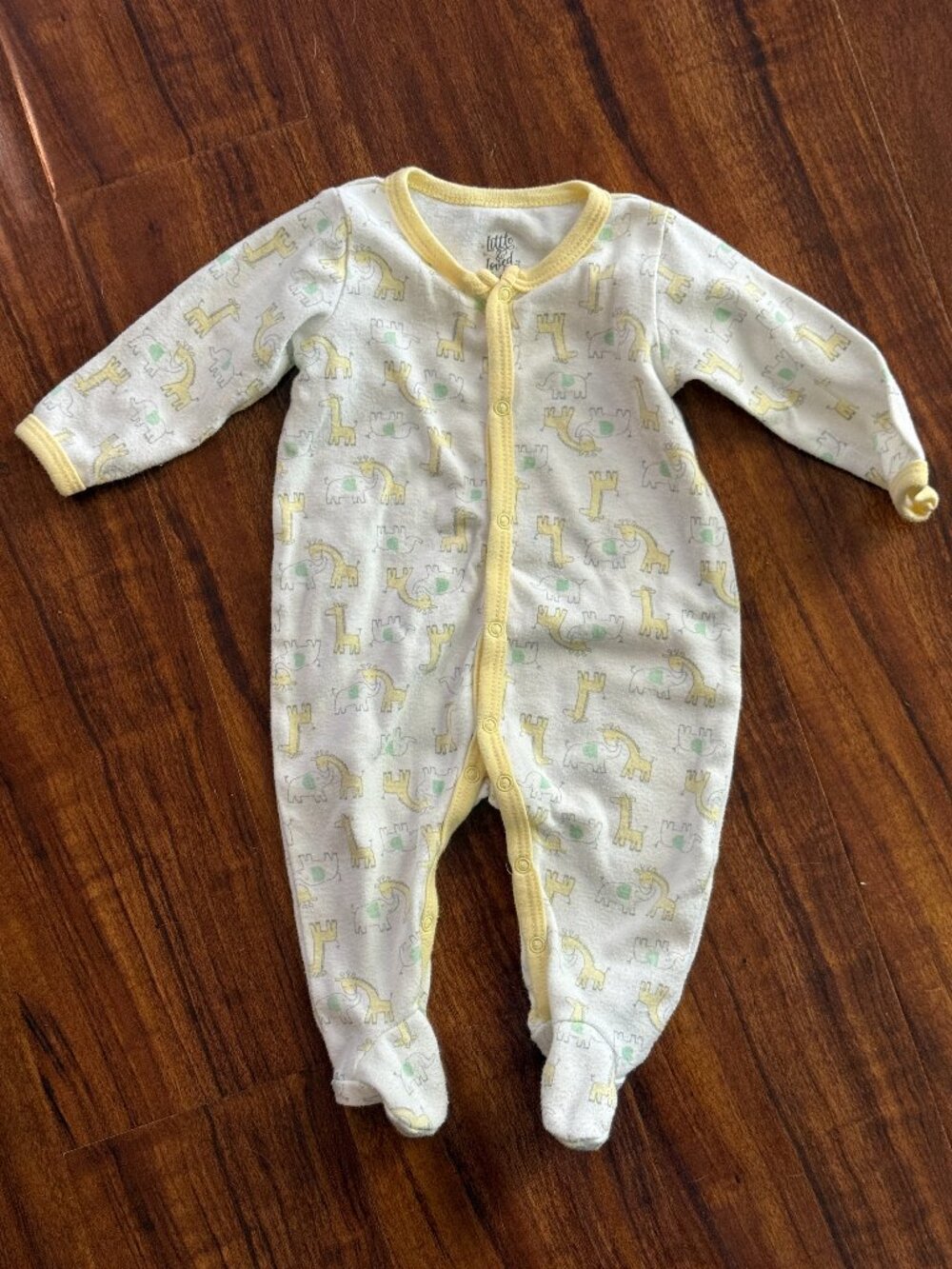 Little & Loved Unisex Baby Sleeper Pajamas 3-6 Months (164)